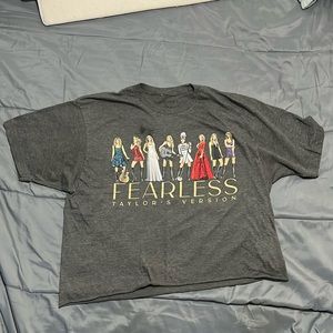 FEARLESS TAYLORS VERSION CROP TOP